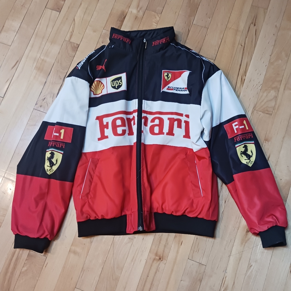 Ferrari Racing Bomber Jacket Size S
